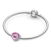 Charm Pandora Donna Pandora Moments in Argento Zirconia 790777C01 - 790777C01